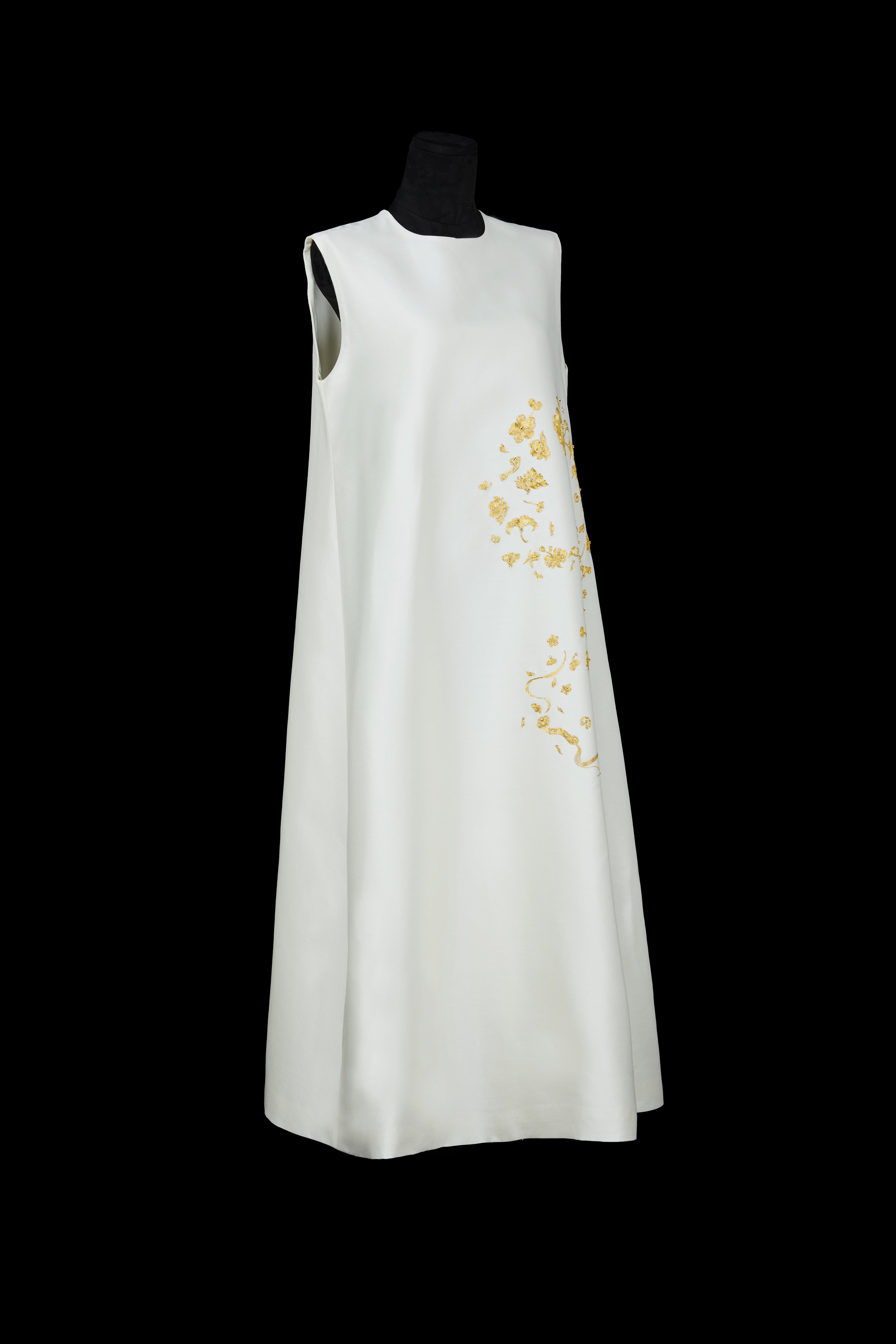 Sansheng Youxing White Porcelain Silhouette Dress《三生有幸之玉瓶白裙》