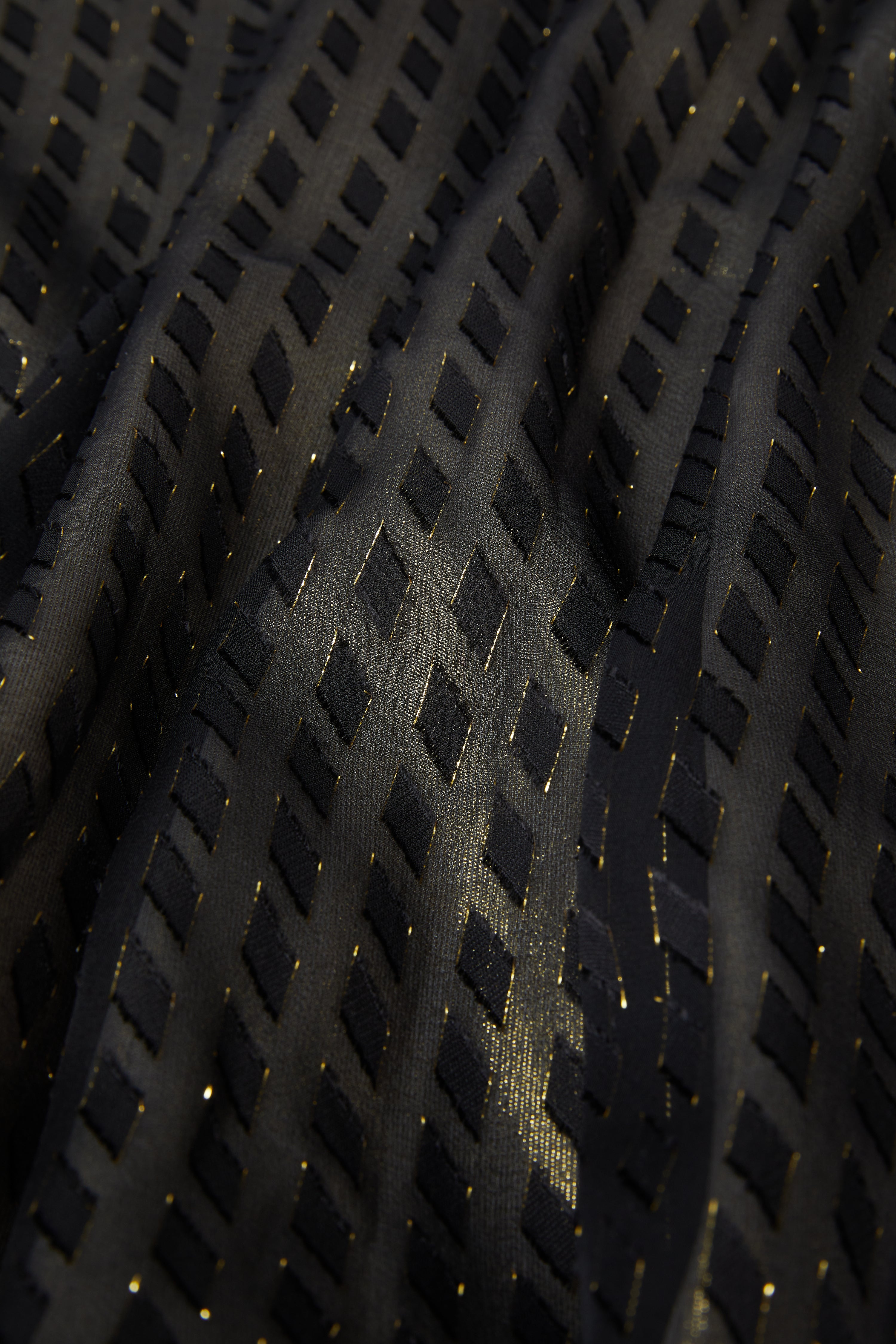 Black Sheer Strapless Maxi Dress《抹胸黑纱长裙》