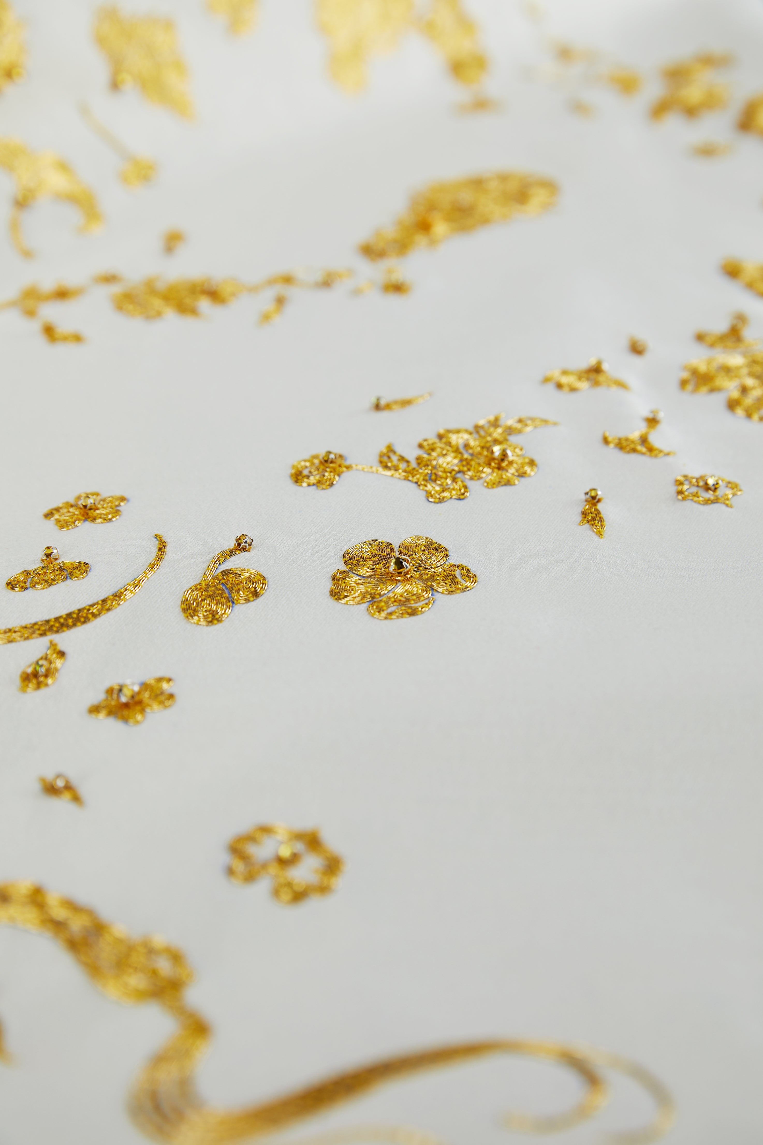 Sansheng Youxing White Porcelain Silhouette Dress《三生有幸之玉瓶白裙》