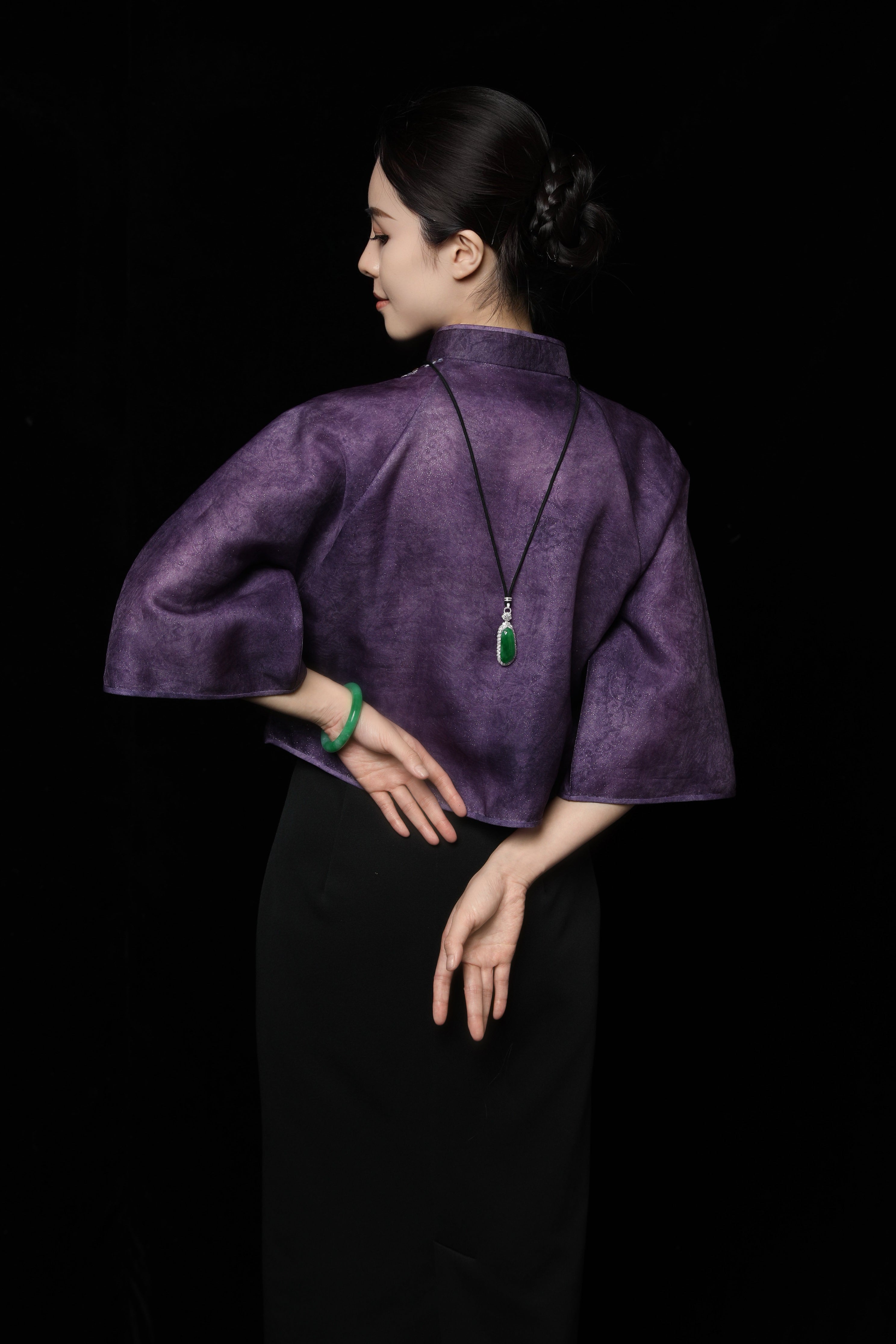 Crane and Deer in Spring《鹤鹿同春》