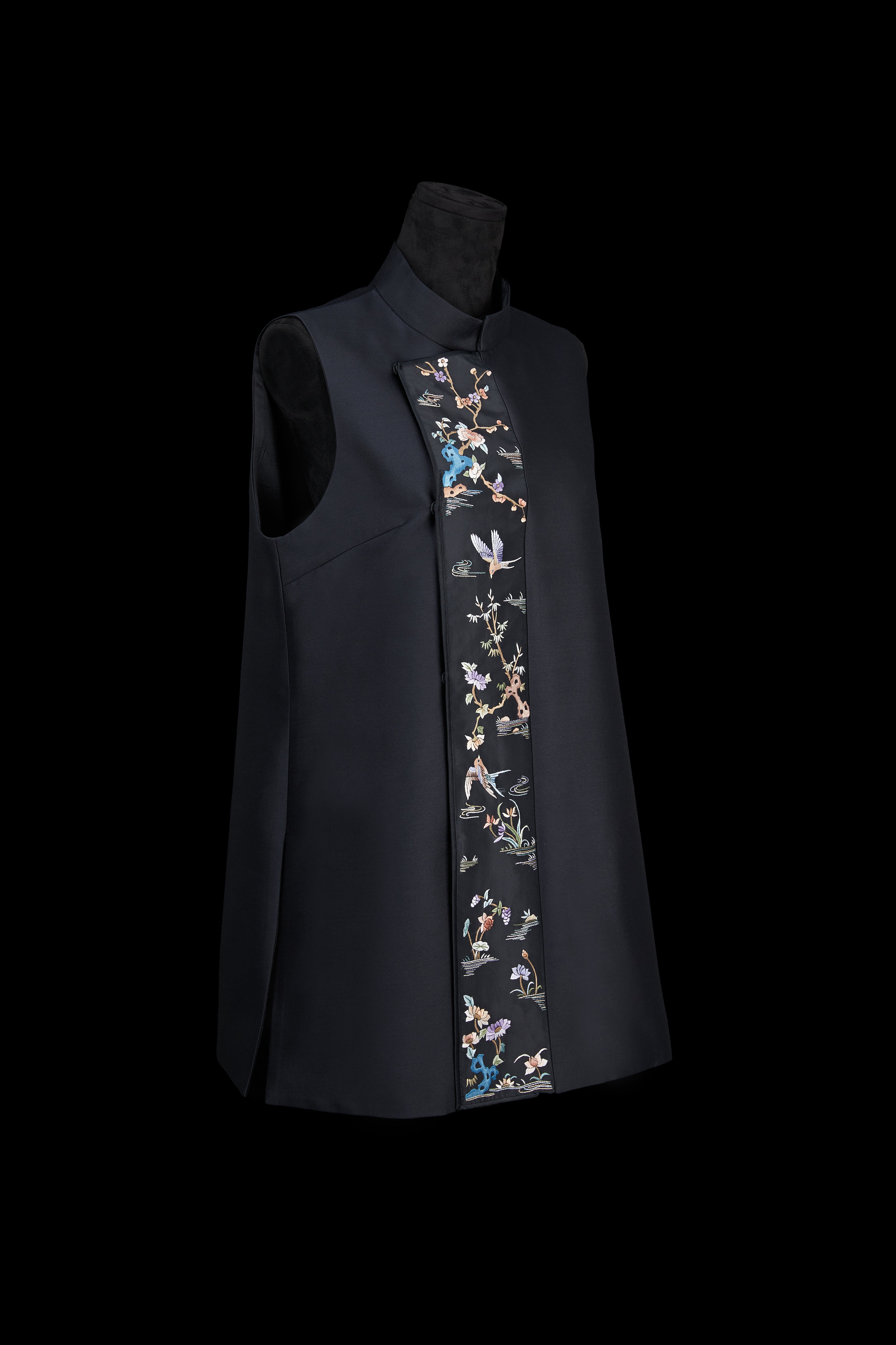 Ink-Wash Ripples Waistcoat《墨韵涟漪马甲》