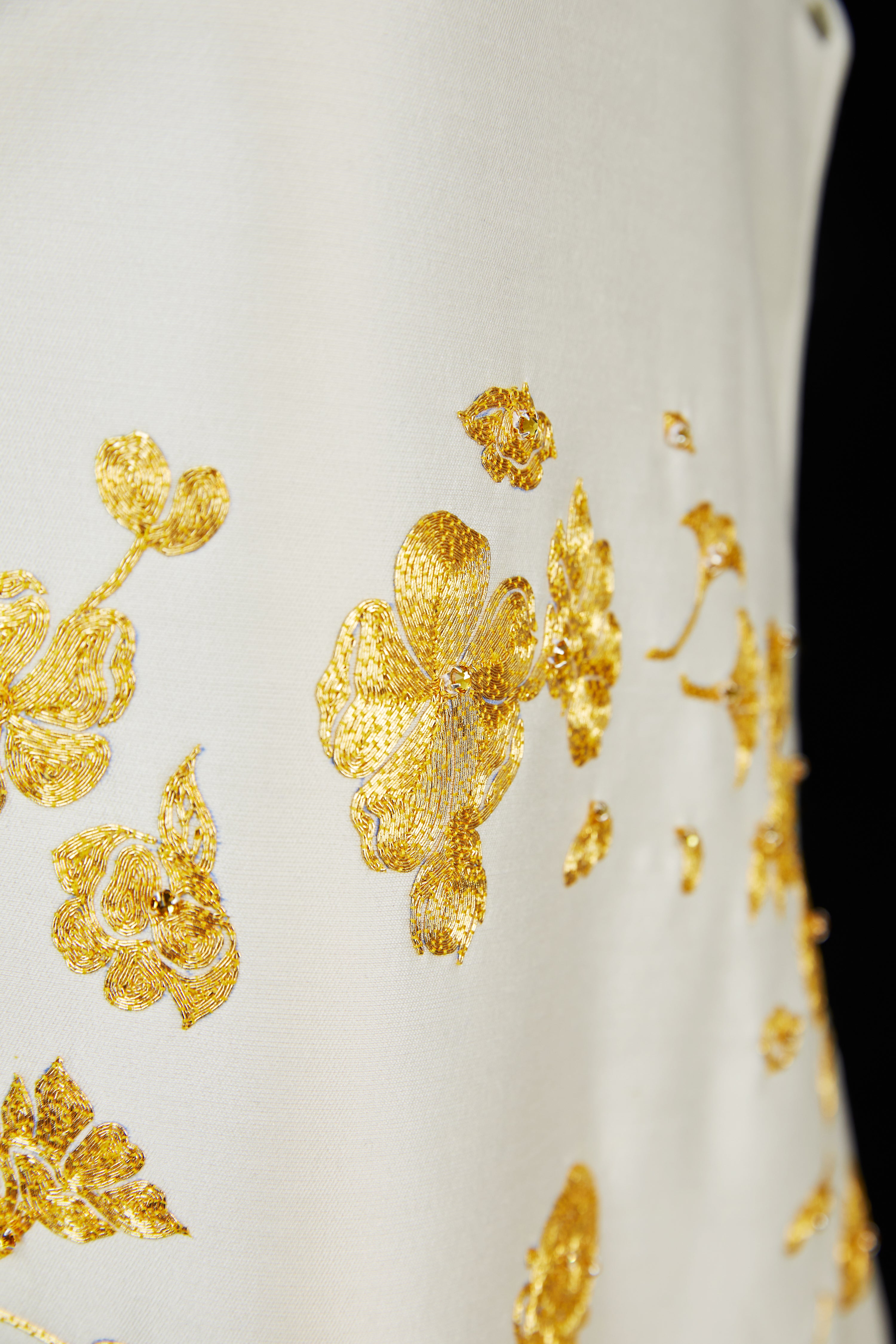 Sansheng Youxing White Porcelain Silhouette Dress《三生有幸之玉瓶白裙》