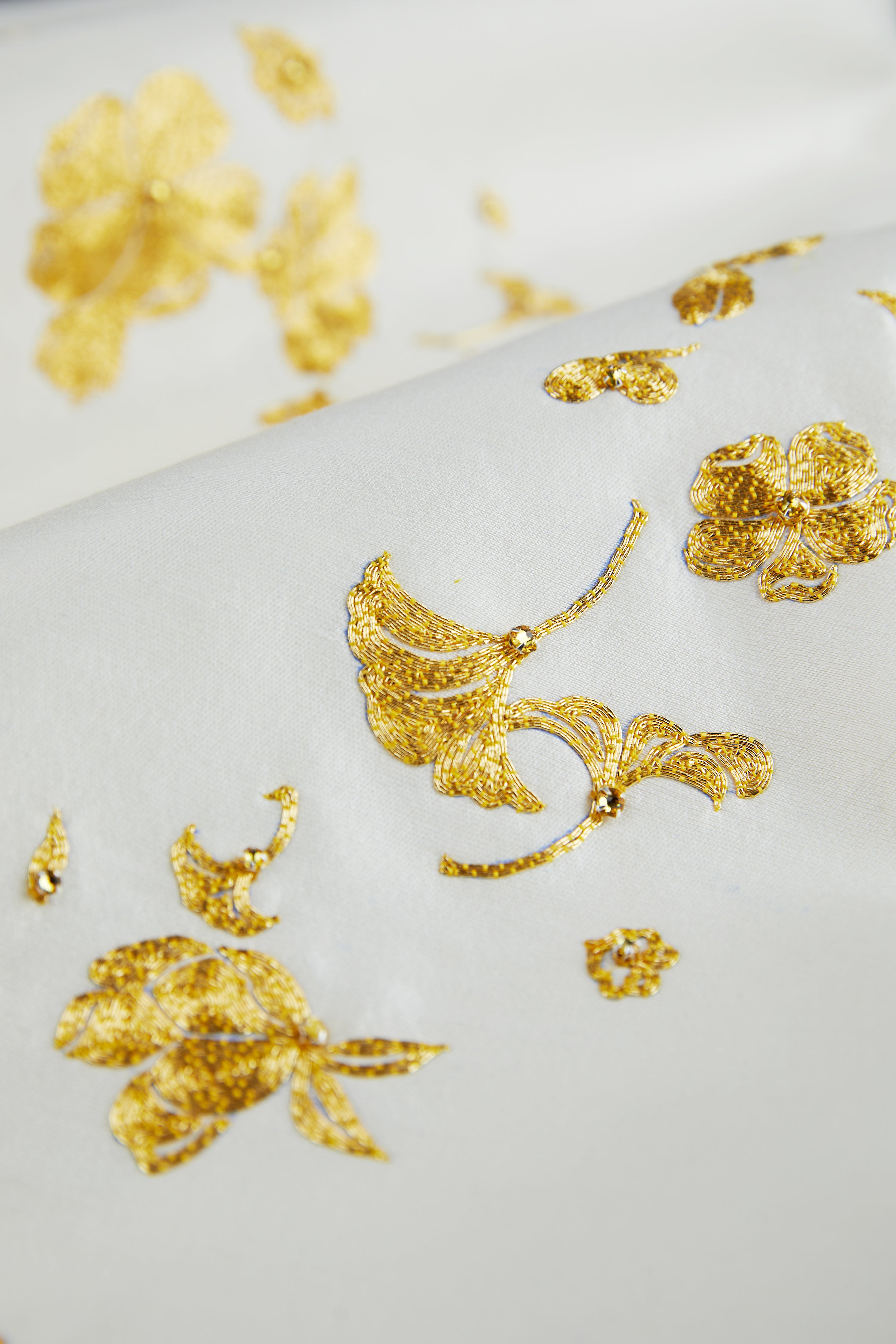 Sansheng Youxing White Porcelain Silhouette Dress《三生有幸之玉瓶白裙》