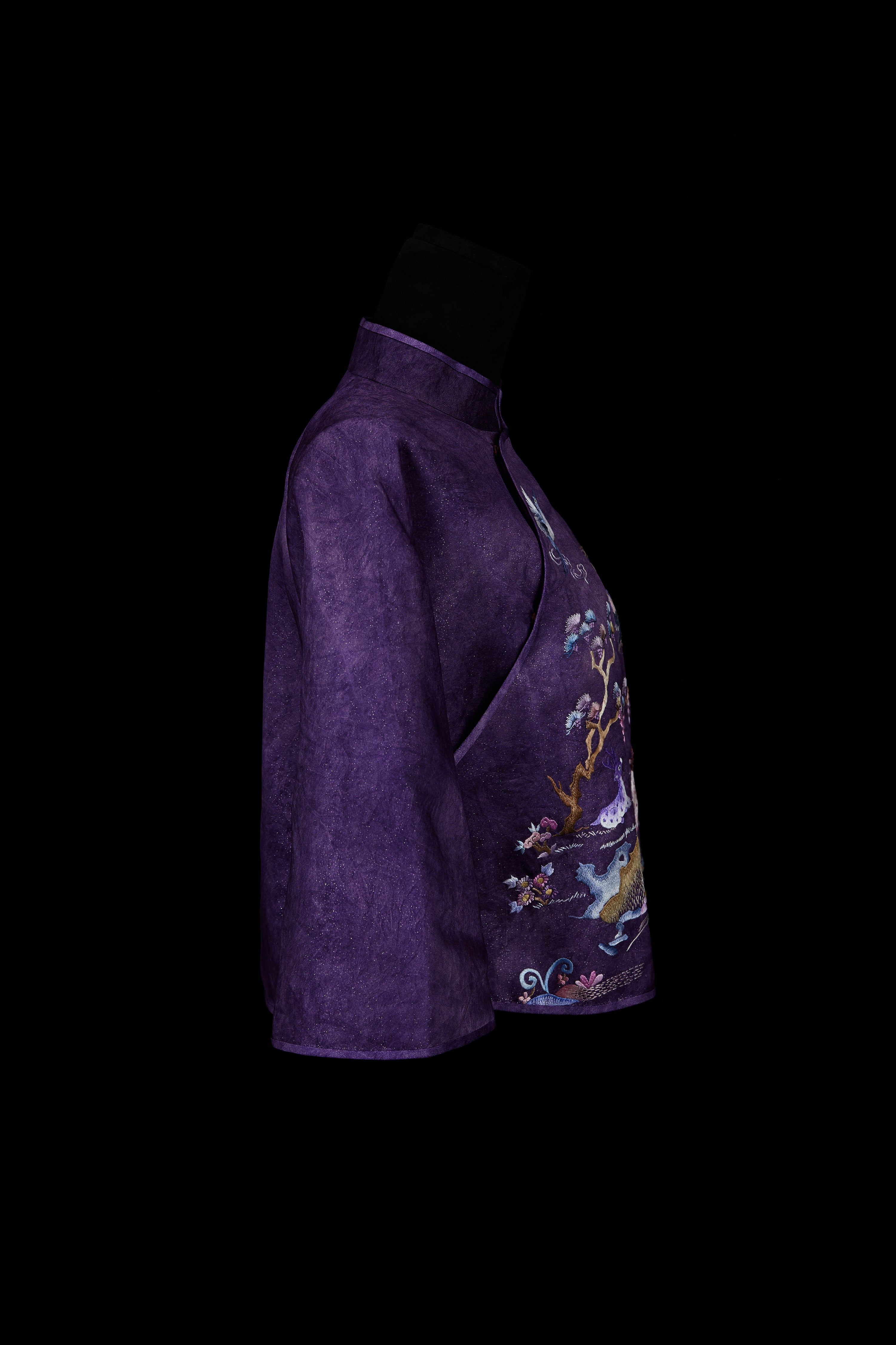 Crane and Deer in Spring《鹤鹿同春》