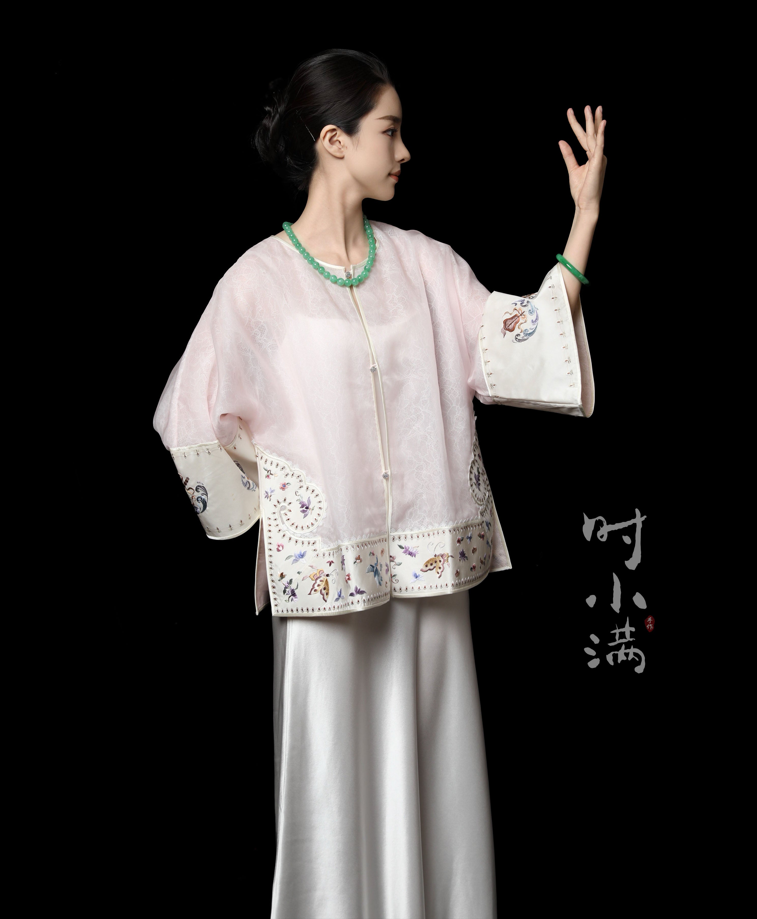RegardStudio's silk clothes showcase - Butterfly Lovers Flower